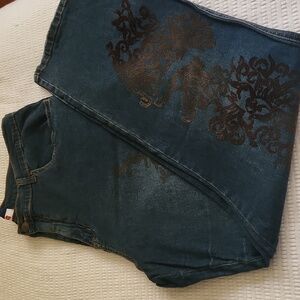 Jean Velvet Floral print